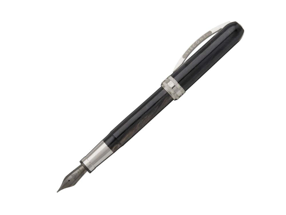 Stylo Plume Visconti Rembrandt-S Black, Résine Acrilique, KP10-27-FP