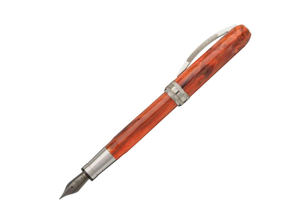 Stylo Plume Visconti Rembrandt-S Orange, Résine Acrilique, KP10-28-FP