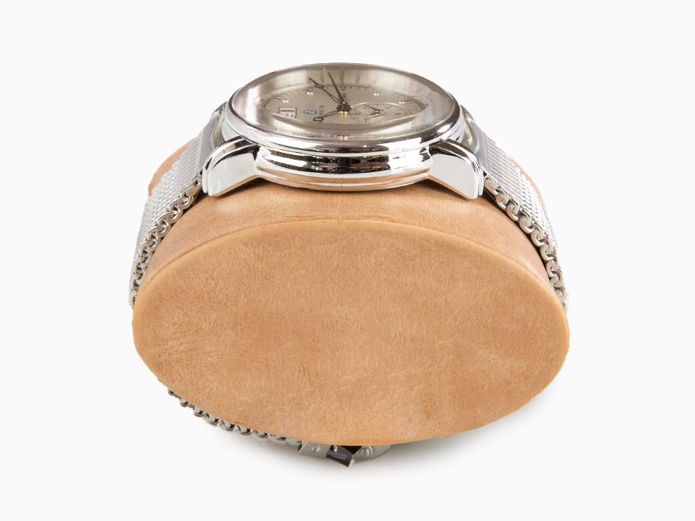 Montre à Quartz Zeppelin 100 Years Zeppelin Ed. 1, Argent, 42 mm, GMT, 7640M-1