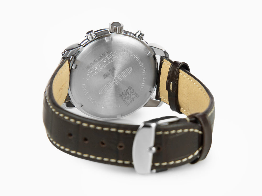 Montre à Quartz Zeppelin LZ 127 Graf Zeppelin, 40 mm, Chronographe, 7684-5