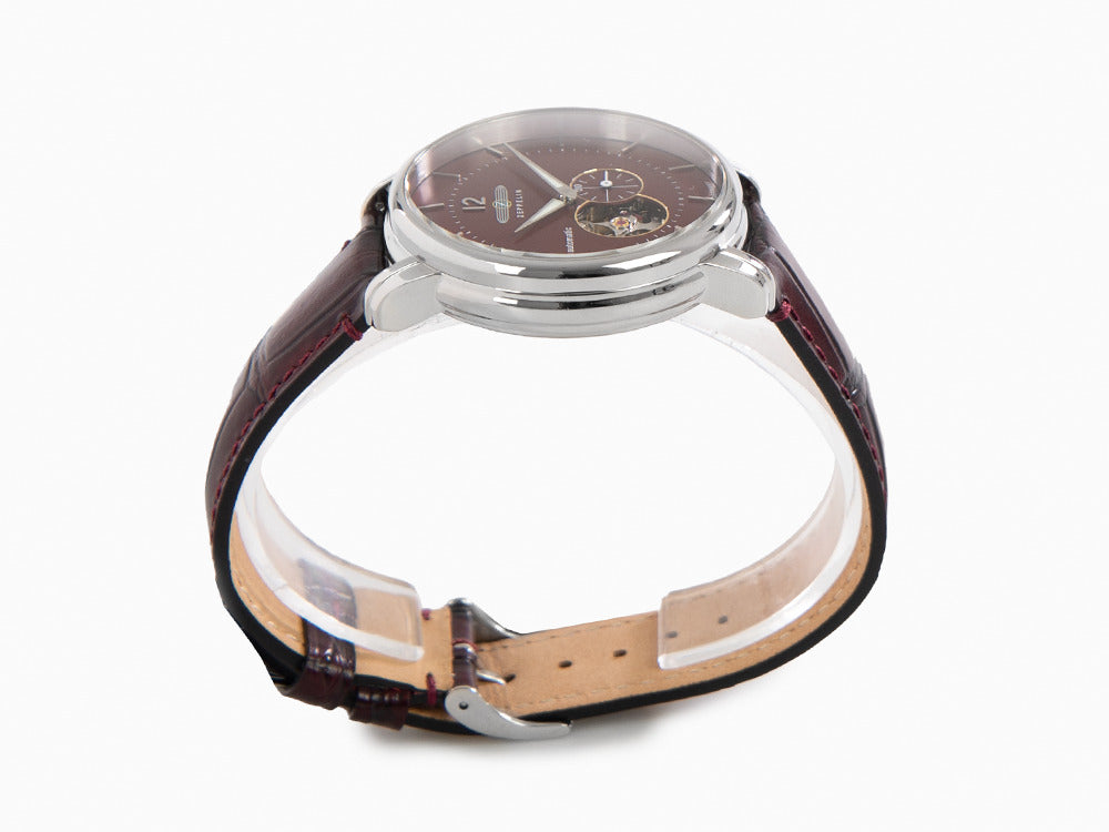 Montre Automatique Zeppelin LZ 120 Bodensee, Rouge, 40cm, 8166-5