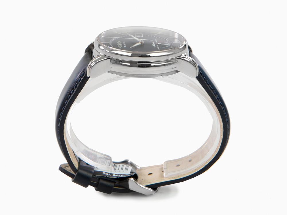 Montre Automatique Zeppelin Atlantic, Bleu, 43 mm, Jour, LE, 8416-3