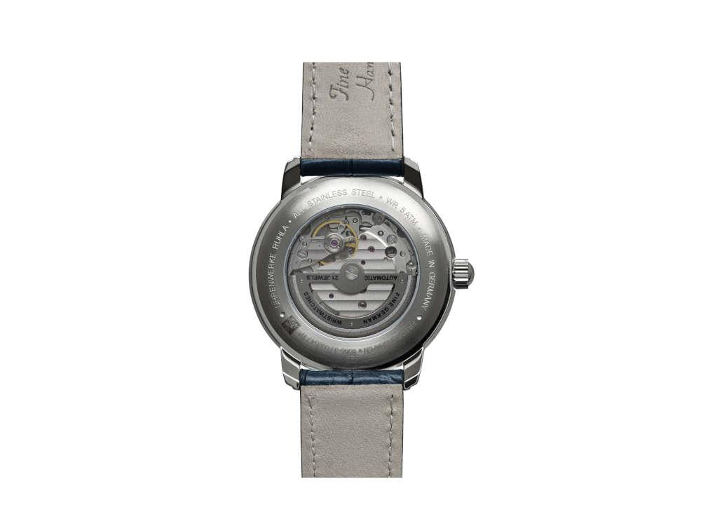 Montre Automatique Zeppelin Friedrichshafen Open Heart, Bleu, 40 mm, 8566-3