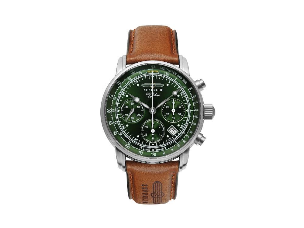 Montre Automatique Zeppelin 100 Years Zeppelin Ed.1, 42 mm, Chronographe, 8618-4