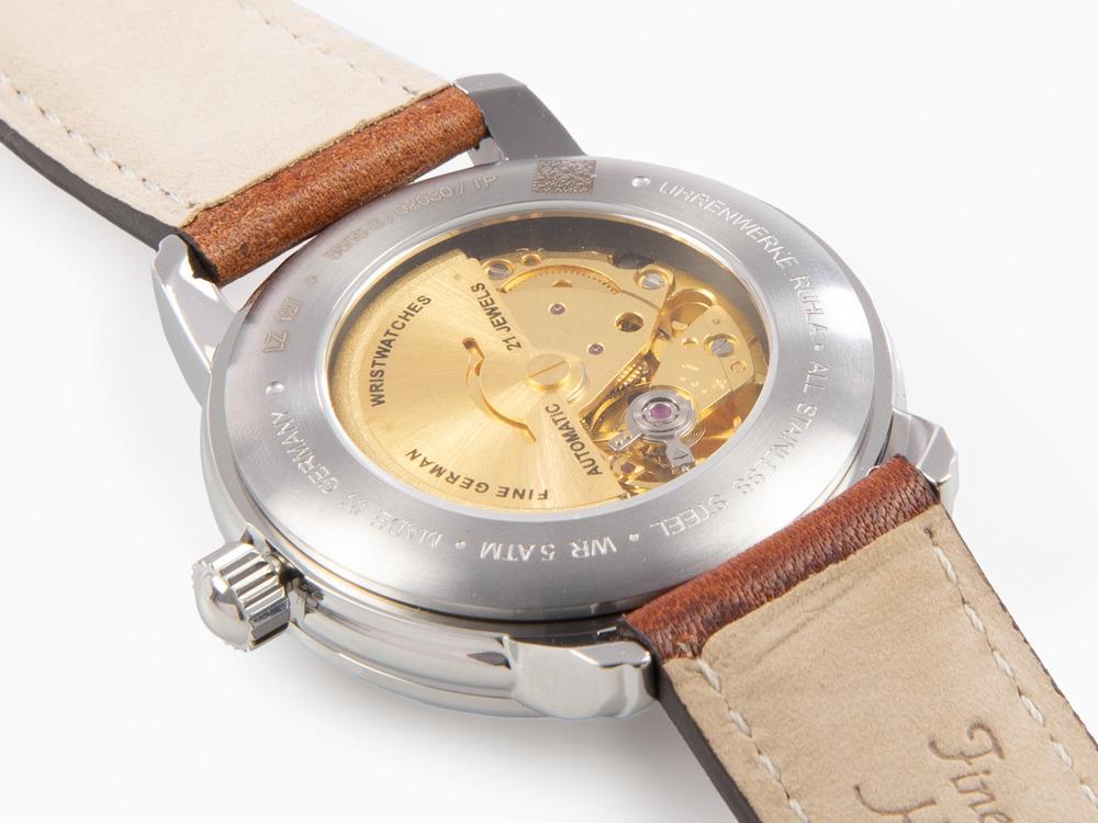 Montre Automatique Zeppelin LZ 127 Graf Zeppelin, Marron, 40 mm, Jour, 8656-3