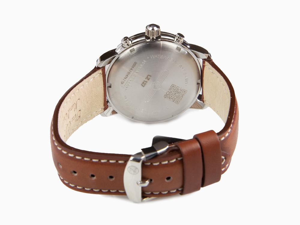 Montre à Quartz Zeppelin LZ 127 Graf Zeppelin, Vert, 40 mm, Chronographe, 8684-4