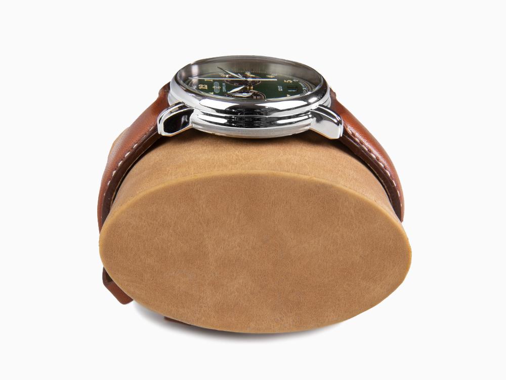 Montre à Quartz Zeppelin LZ 127 Graf Zeppelin, Vert, 40 mm, Chronographe, 8684-4