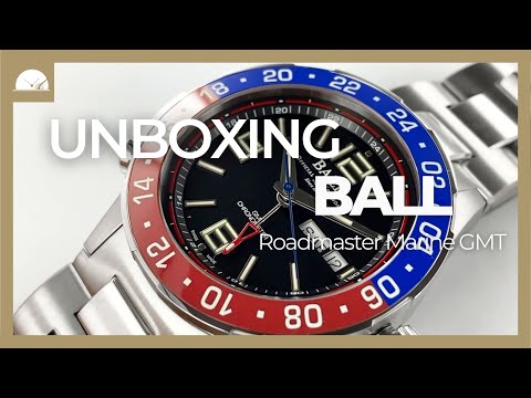 Montre Automatique Ball Roadmaster Marine GMT, Ed. Limitée, COSC, DG3030B-S4C-BK