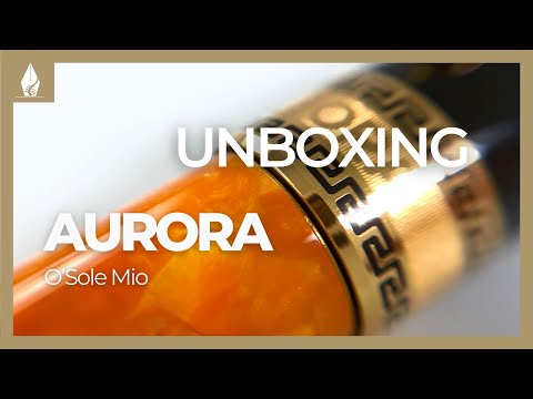 Stylo Plume Aurora Optima O' Sole Mio, Auroloide, Or, 997-NAO