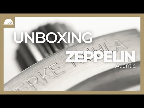 Montre Automatique Zeppelin Atlantic, Bleu, 43 mm, Jour, LE, 8416-3