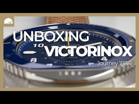 Montre Automatique Victorinox Journey 1884, Bleu, 43 mm, V241980.1