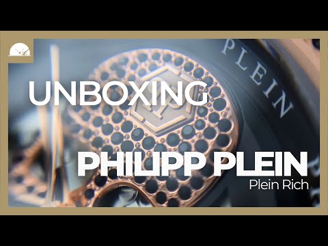 Montre Automatique Philipp Plein Rich, PVD Or, Noir, 46 mm, PWUAA0323