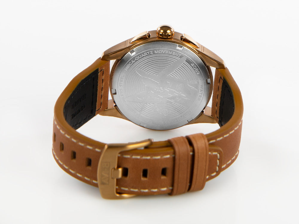 Montre à Quartz AVI-8 Spitfire Lock Chronograph Bronze Green, 42 mm, AV-4089-02