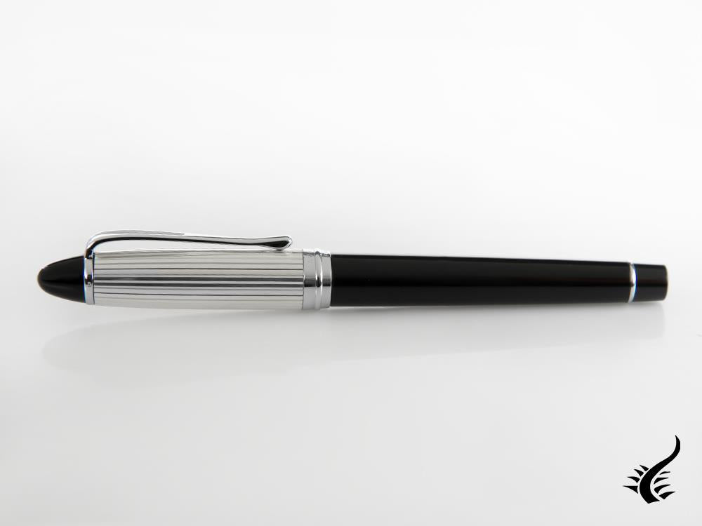 Stylo Plume Aurora Ipsilon en Argent 925 et Résine