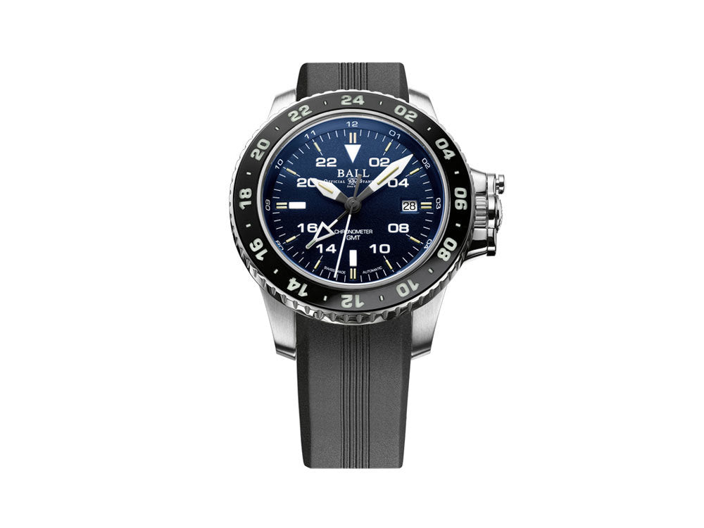 Montre Automatique Ball Engineer Hydrocarbon AeroGMT II, 42 mm, Chronographe