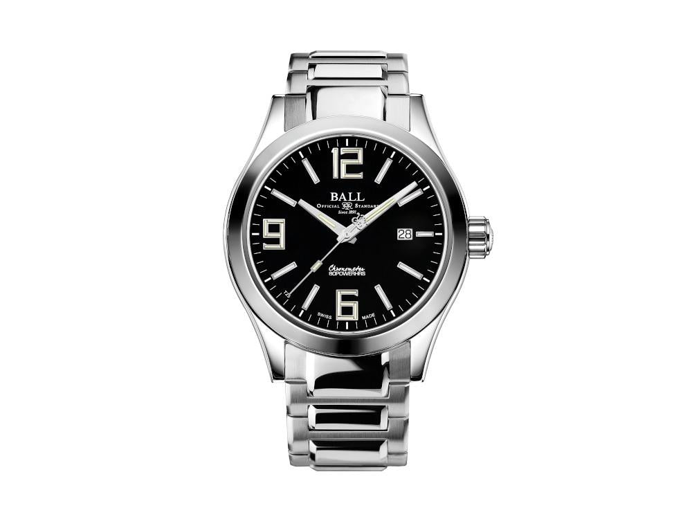 Montre Automatique Ball Engineer M Pioneer II, 40 mm, Noir, LE, NM9032C-S4CJ-BK
