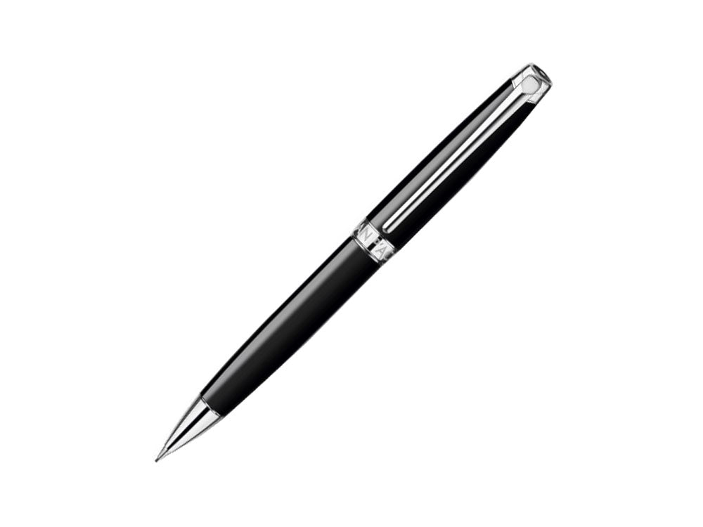 Portemine Caran d´Ache Léman Ebony Black, Laque, Noir, Rhodium, 4769.782