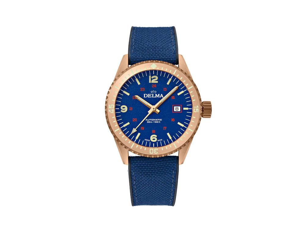 Montre Automatique Delma Cayman Bronze, 42 mm, Edition Limitée, 31601.726.6.044