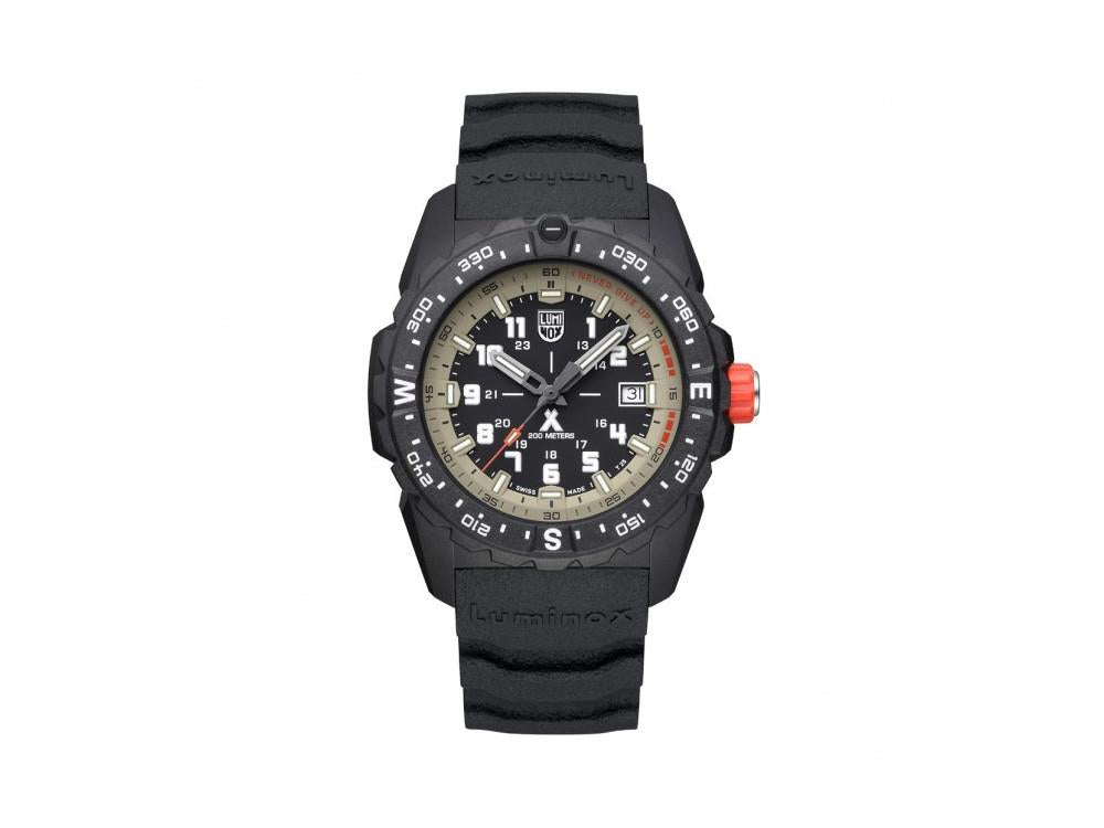 Montre à Quartz Luminox Bear Grylls Survival, CARBONOX™, Noir, 43 mm, XB.3731