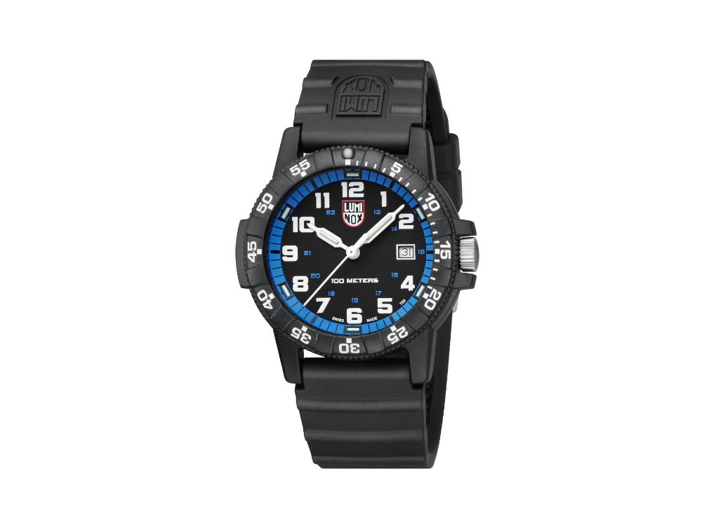 Montre à Quartz Luminox Leatherback Sea Turtle Giant , Noir, XS.0324