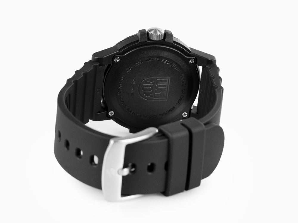 Montre à Quartz Luminox Leatherback Sea Turtle Giant , Noir, XS.0324