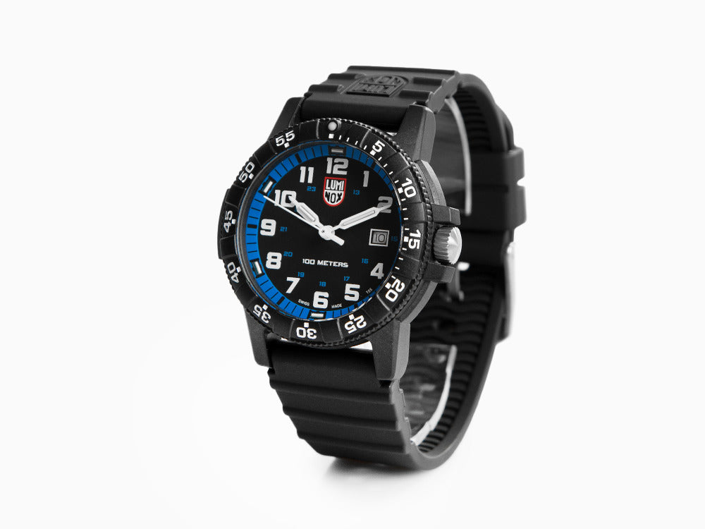 Montre à Quartz Luminox Leatherback Sea Turtle Giant , Noir, XS.0324