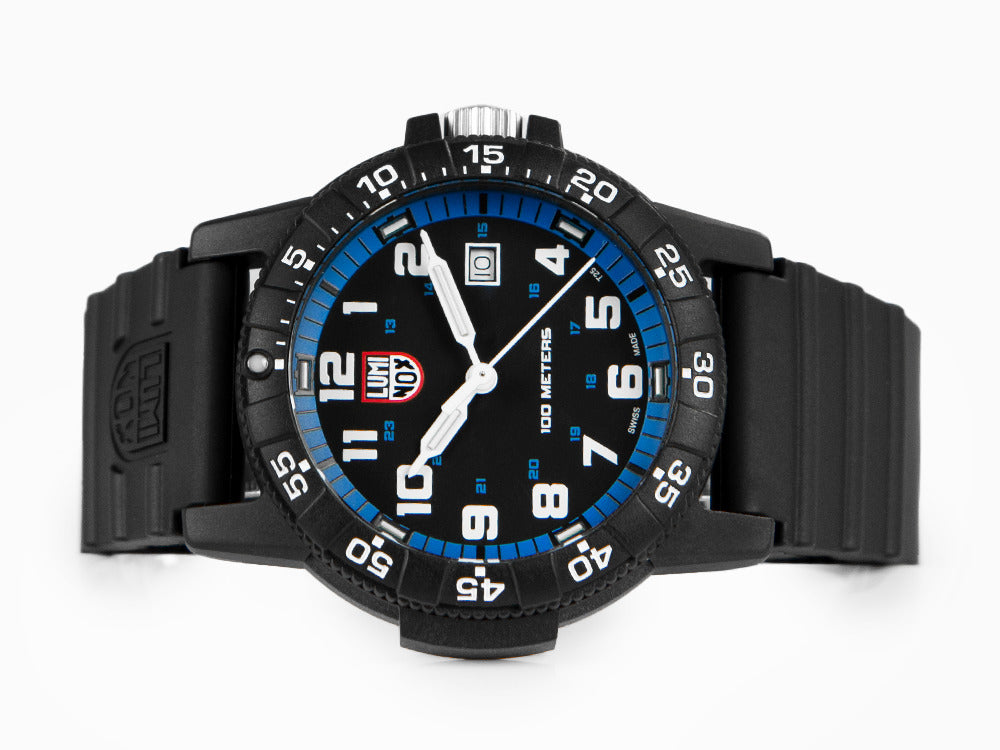 Montre à Quartz Luminox Leatherback Sea Turtle Giant , Noir, XS.0324