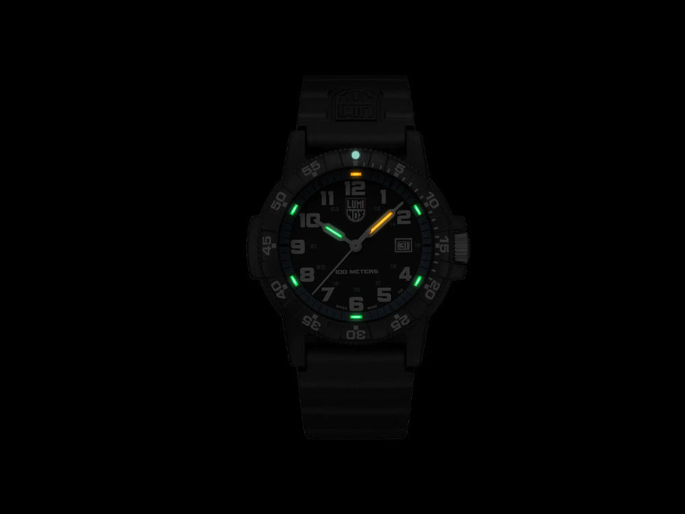 Montre à Quartz Luminox Leatherback Sea Turtle Giant , Noir, XS.0324