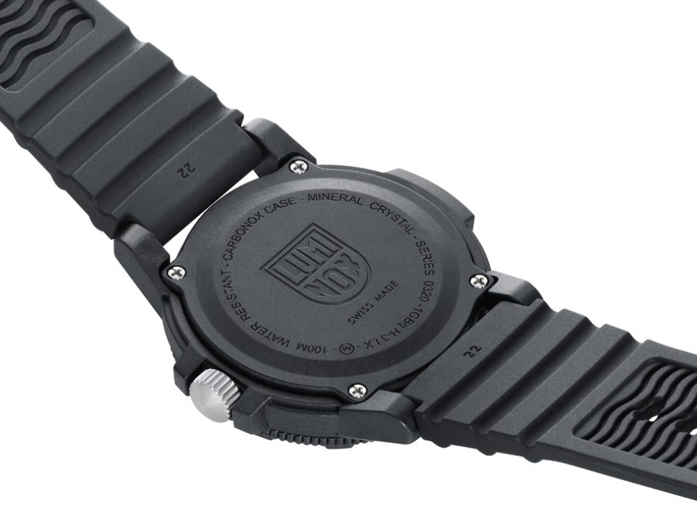 Montre à Quartz Luminox Sea Turtle, Orange, CARBONOX™, 44 mm, XS.0329.1