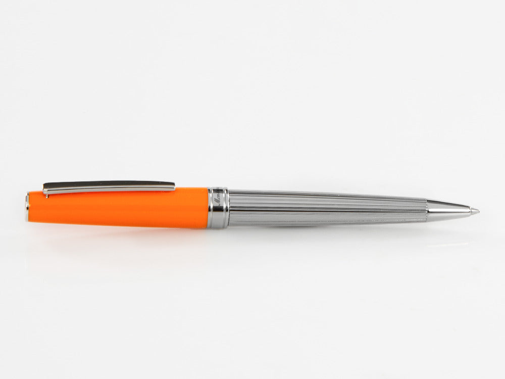 Stylo bille Montegrappa Armonia Duetto, Acier, Orange, ISA1MBAO
