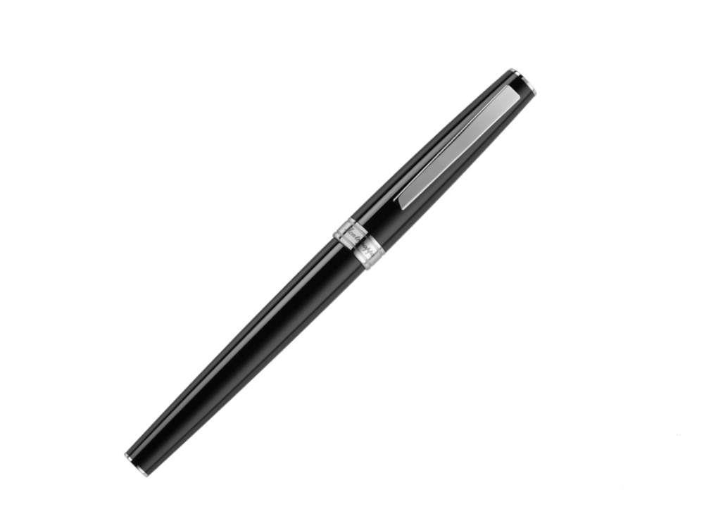 Roller Montegrappa Armonia, Résine, Noir, ISA1RRAC
