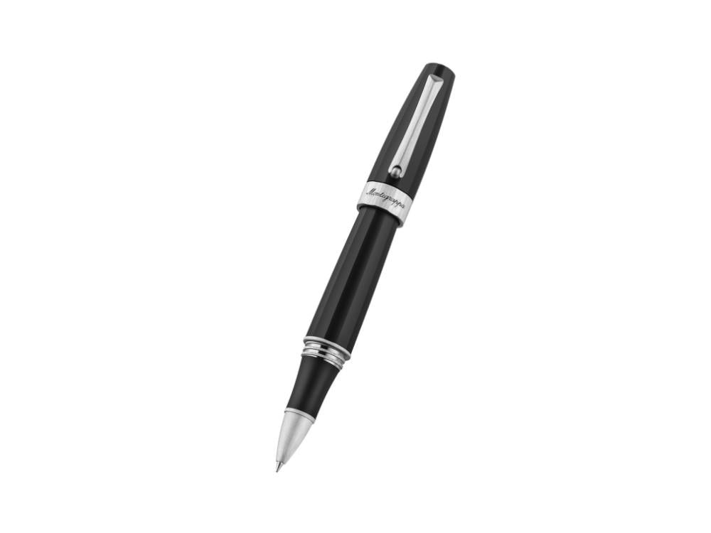 Roller Montegrappa Magnifica, Résine Noire, ISNGRRAC