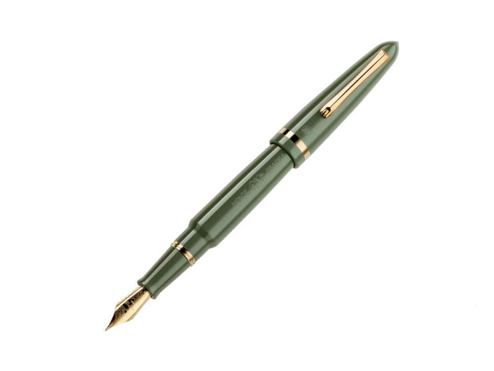 Stylo Plume Montegrappa Venetia Lagoon, Vert, Acier, ISVEN-AG-2