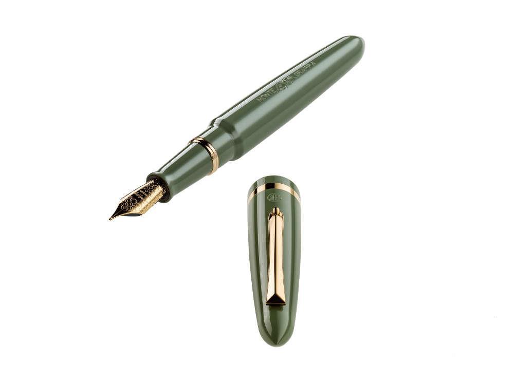 Stylo Plume Montegrappa Venetia Lagoon, Vert, Acier, ISVEN-AG-2
