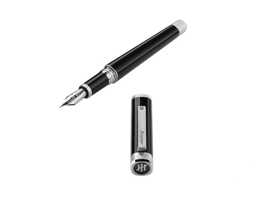 Stylo Plume Montegrappa Quattro, Attributs Palladium, Or 14k, ISZ4I-4P