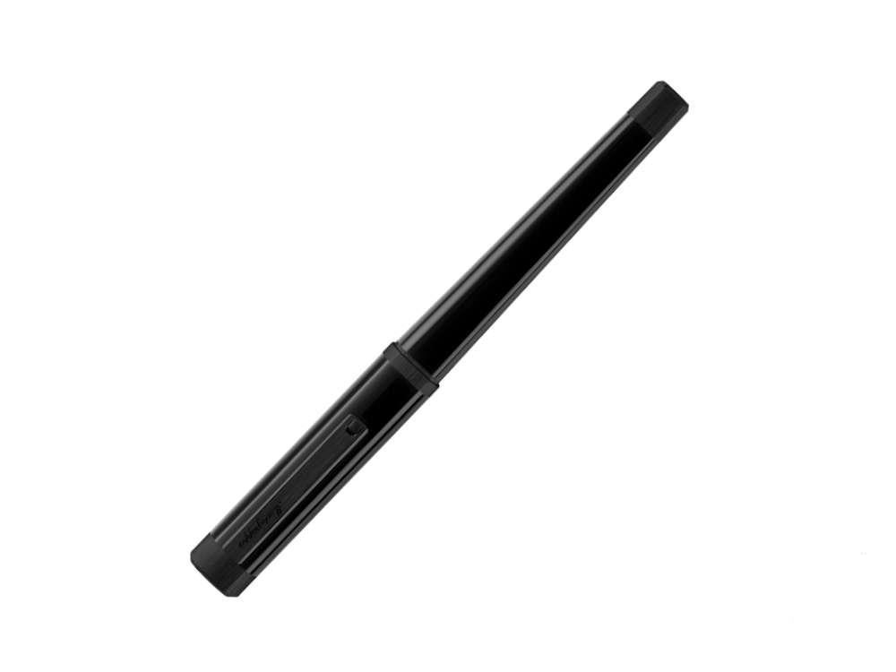 Stylo Plume Montegrappa Quattro, PVD negre, Or 14k, Noir, ISZ4I-XC