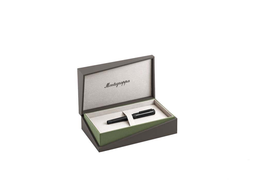 Stylo Plume Montegrappa Quattro, PVD negre, Or 14k, Noir, ISZ4I-XC