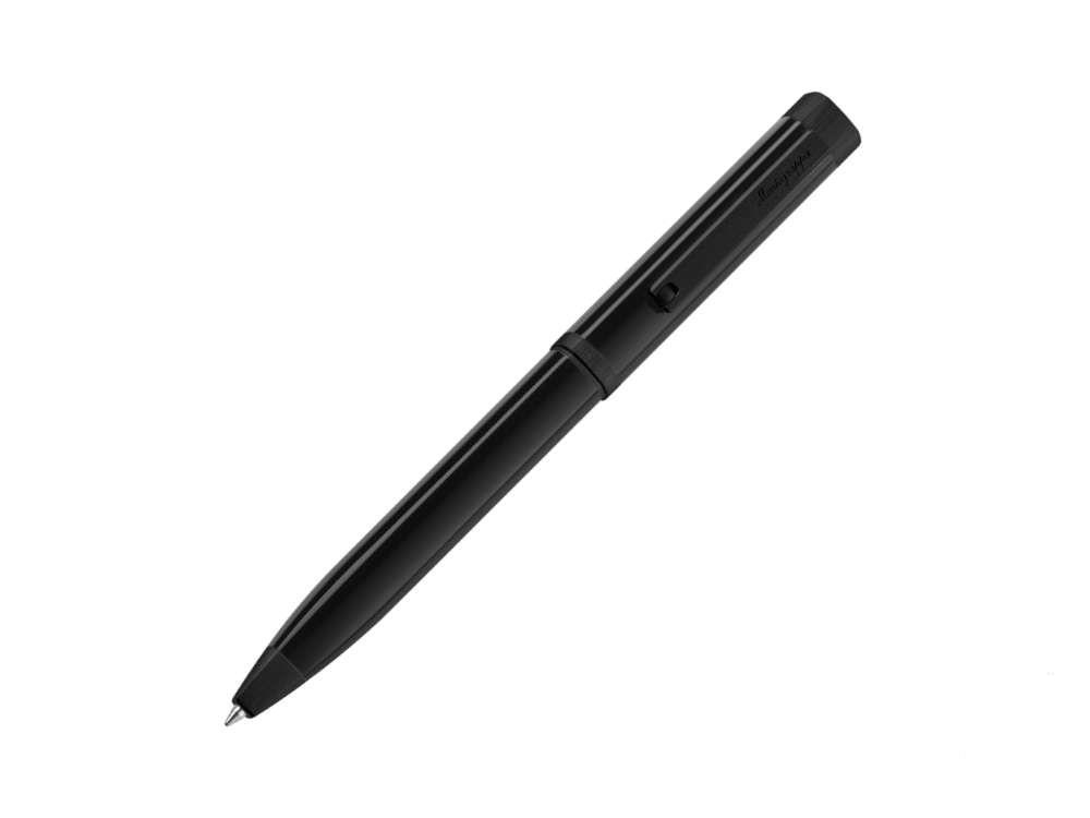 Stylo bille Montegrappa Quattro, Résine Acrilique, Ultra Black, Noir, ISZ4IBIC