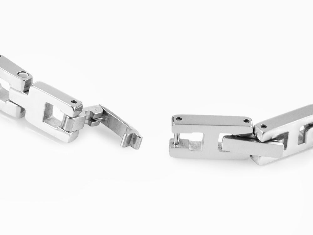 Bracelet Maserati Gioielli, Acier inoxidable, Argent, PVD, JM422ATZ16