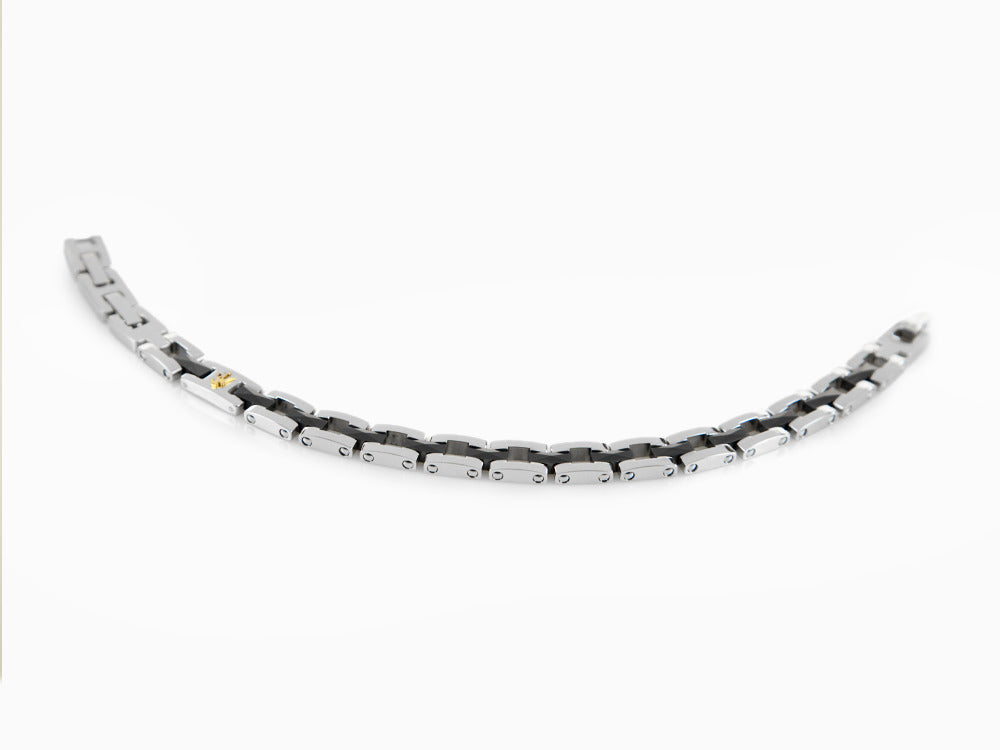 Bracelet Maserati Gioielli, Acier inoxidable, Argent, PVD, JM422ATZ16