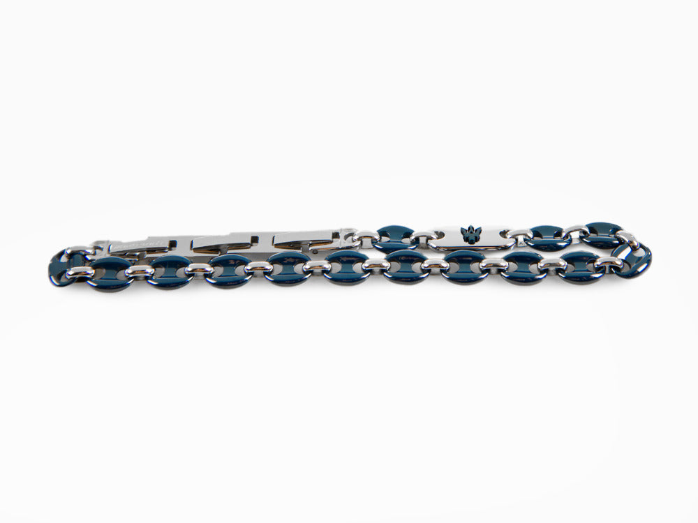 Bracelet Maserati Gioielli, Acier inoxidable, Argent, PVD, JM422ATZ18