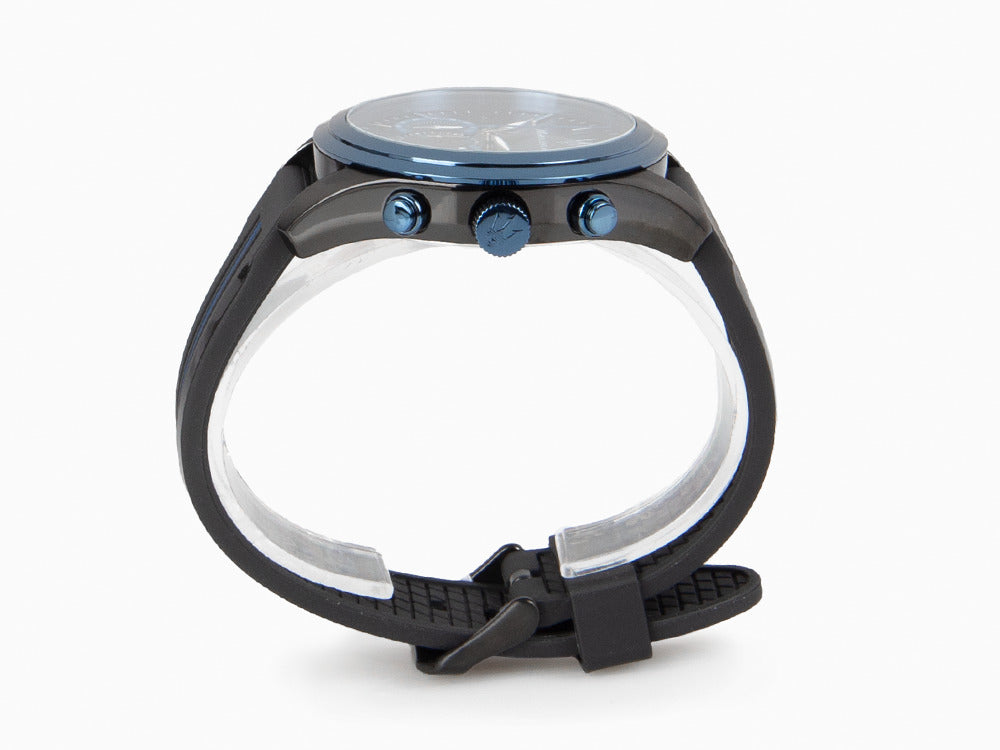 Montre à Quartz Maserati Traguardo, Noir, 45 mm, Verre minéral, R8871612006