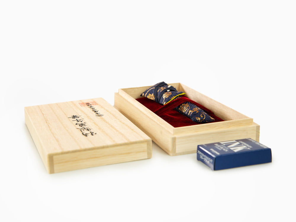 Stylo Plume Nakaya Cigar Portable Shu-nurippanashi, Ebonite, 17mm