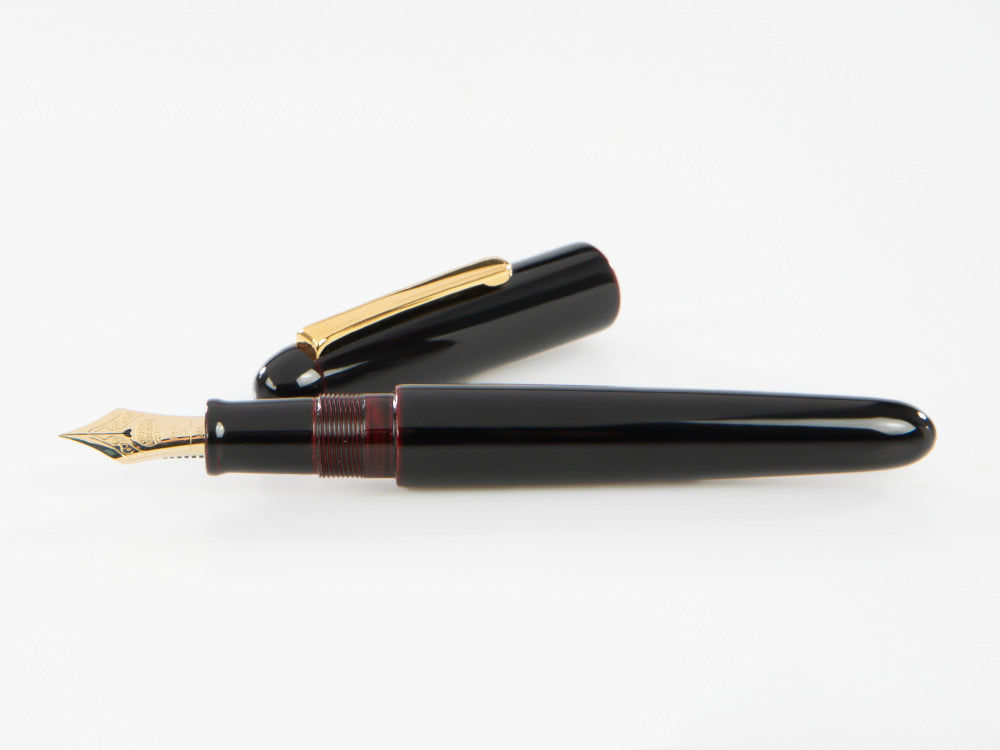 Stylo Plume Nakaya Writer, Kuro Tamenuri, Laque urushi sur ébonite
