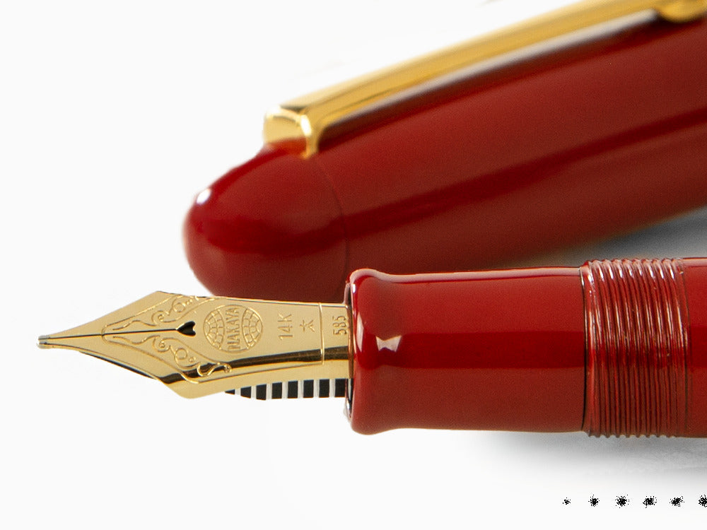 Stylo Plume Nakaya Writer, Shu, Laque urushi sur ébonite