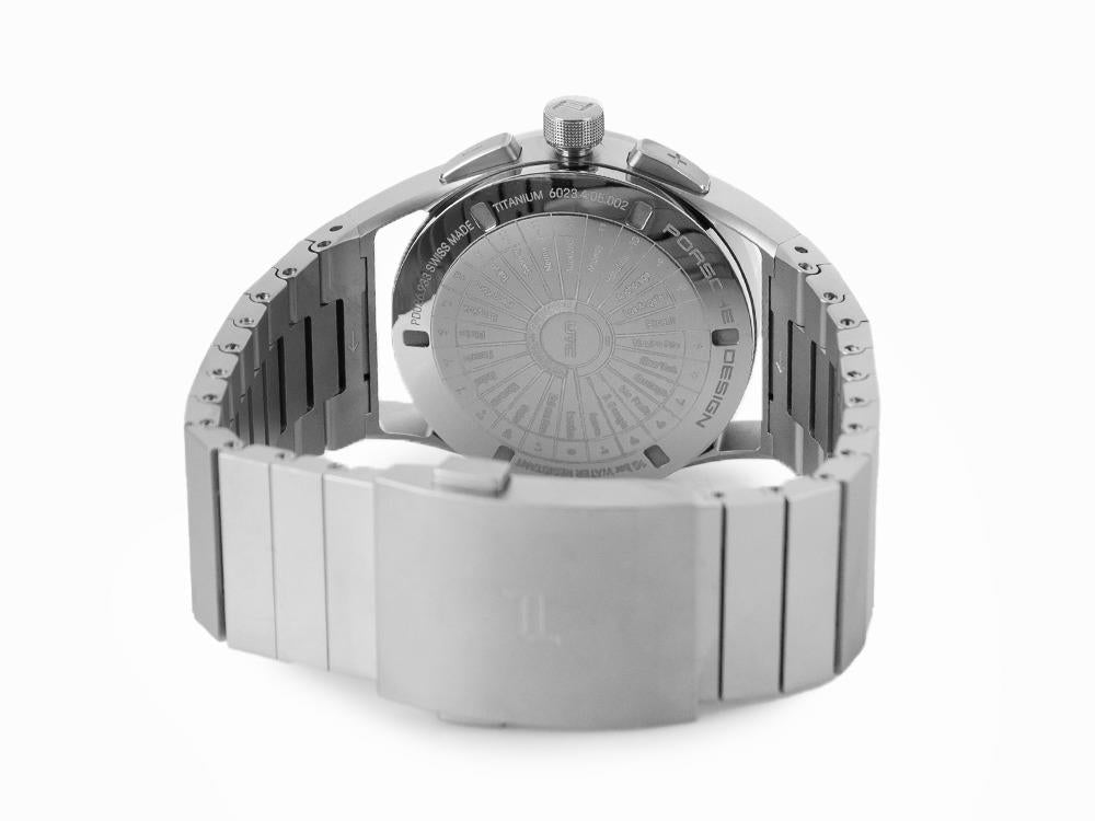 Montre Automatique Porsche Design 1919, Titane, Bleu, 6023.4.05.002.01.5