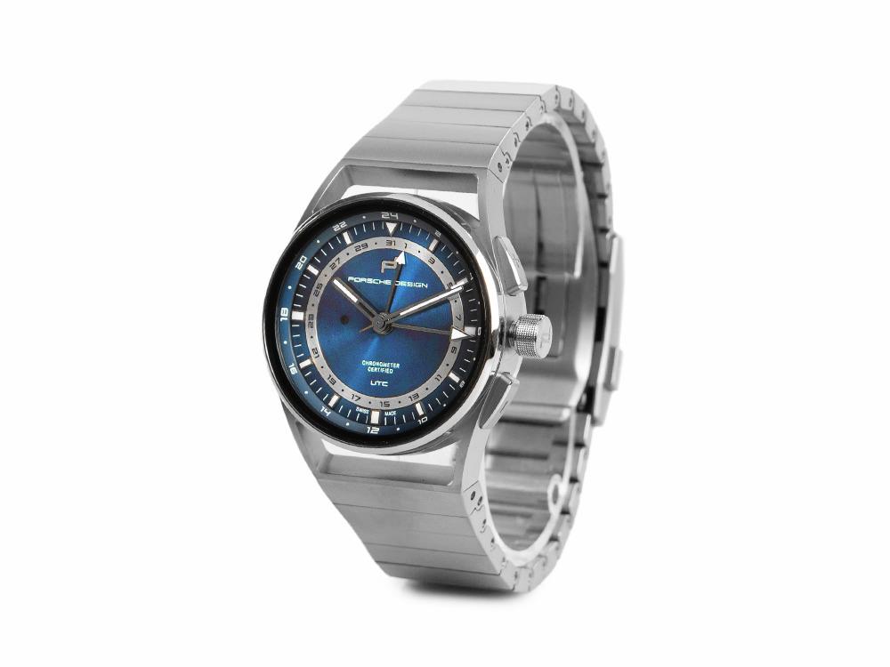 Montre Automatique Porsche Design 1919, Titane, Bleu, 6023.4.05.002.01.5