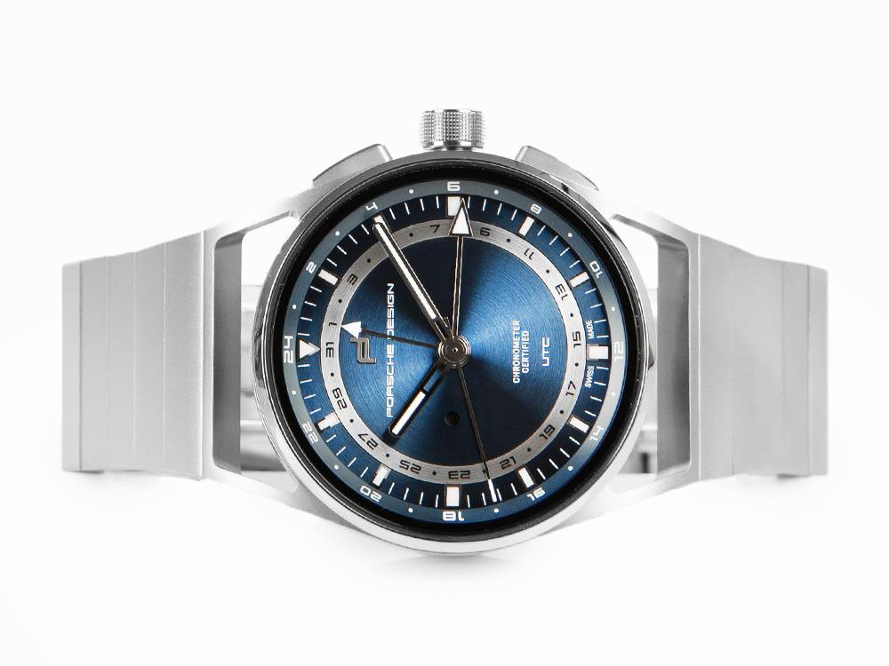 Montre Automatique Porsche Design 1919, Titane, Bleu, 6023.4.05.002.01.5