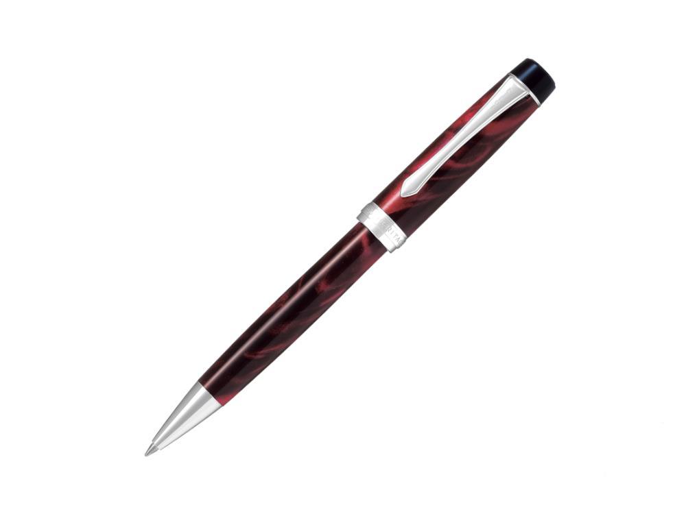 Stylo bille Pilot Custom Heritage SE, Résine, Rhodium, Rouge, BAVH-15SR-MAR