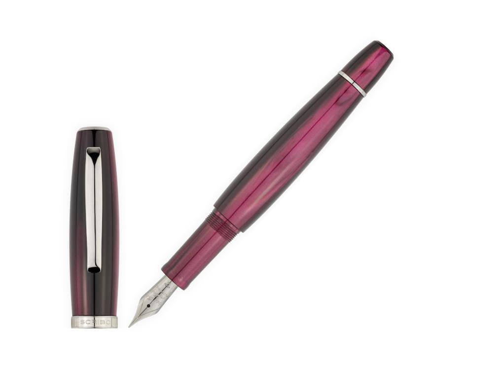 Stylo Plume Scribo La Dotta Drapperie, 14K, Ed Limitée, DOTFP13RT1403